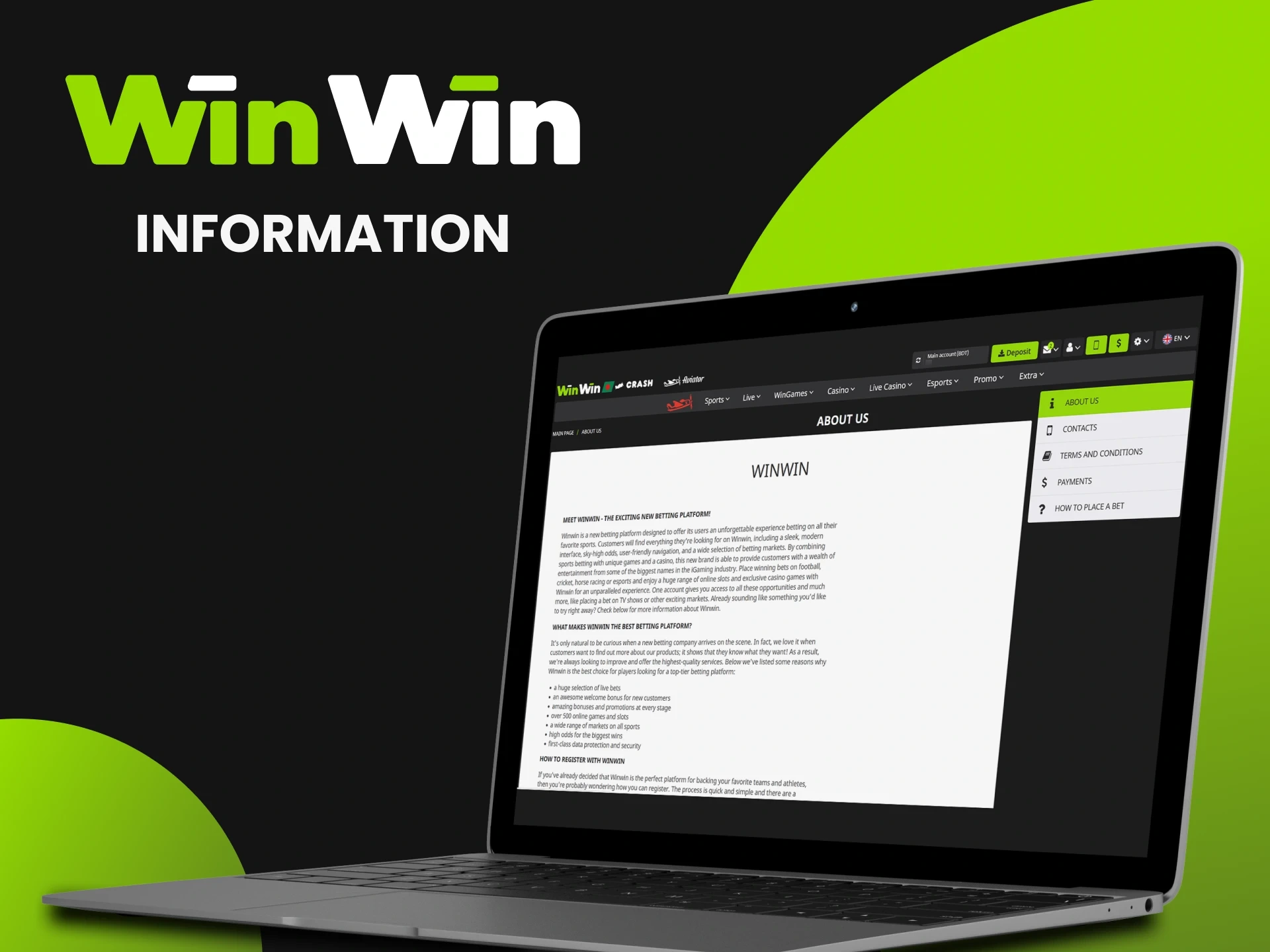 Detailed information about WinWin platform.