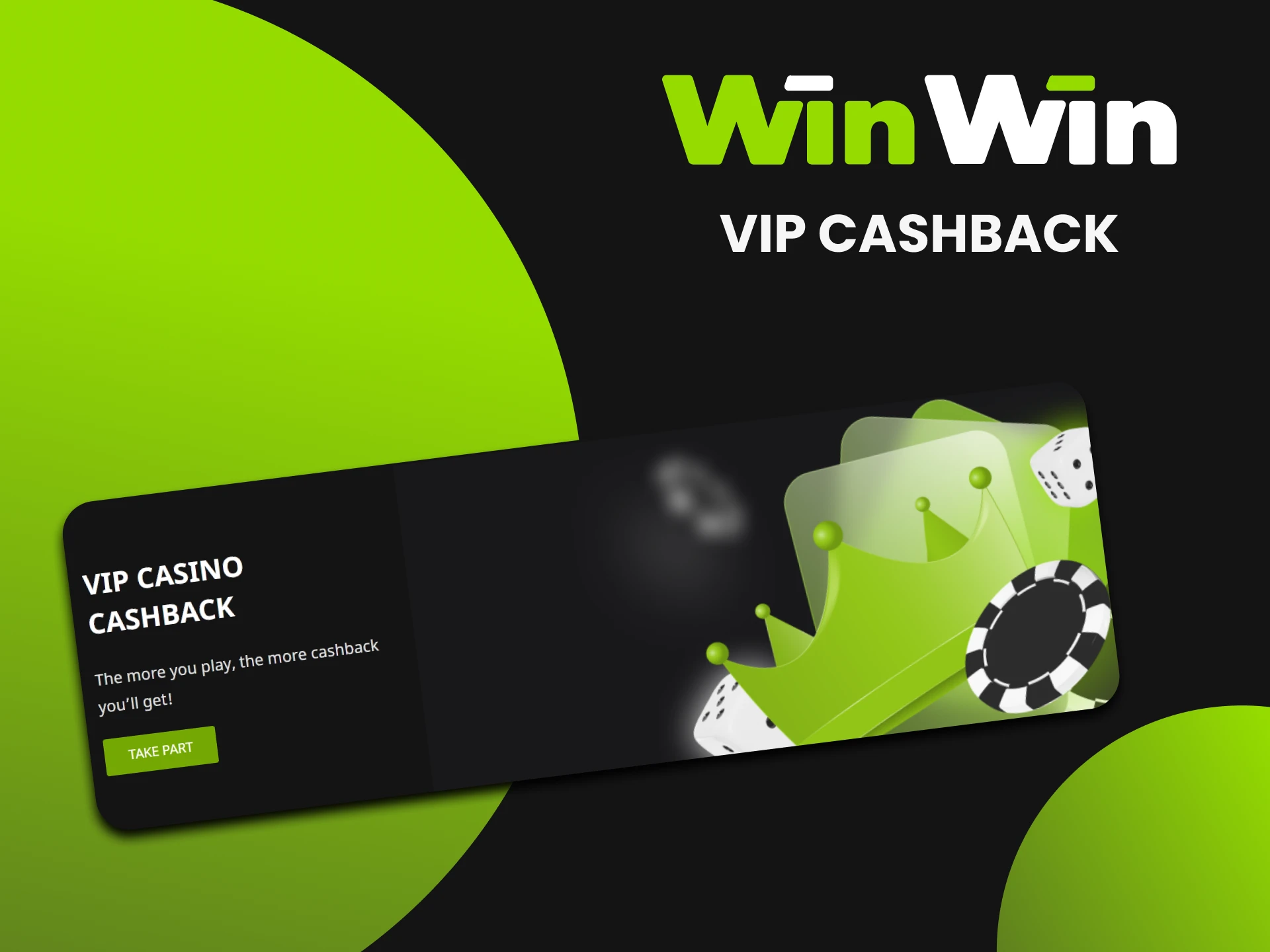 You can participate in the WinWin loyalty program to get cashback.