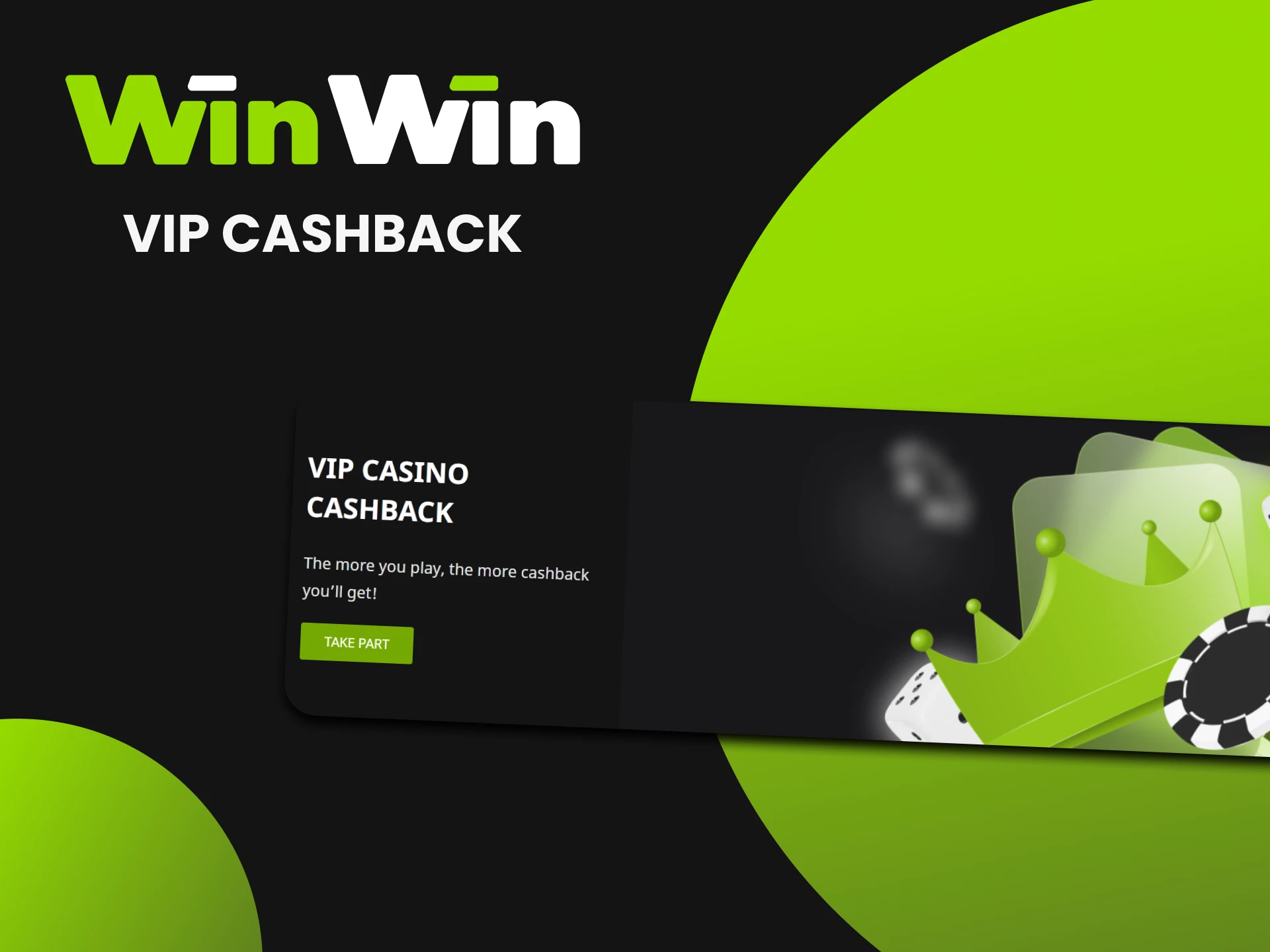 Cashback for a members of the loyalty program at WinWin.