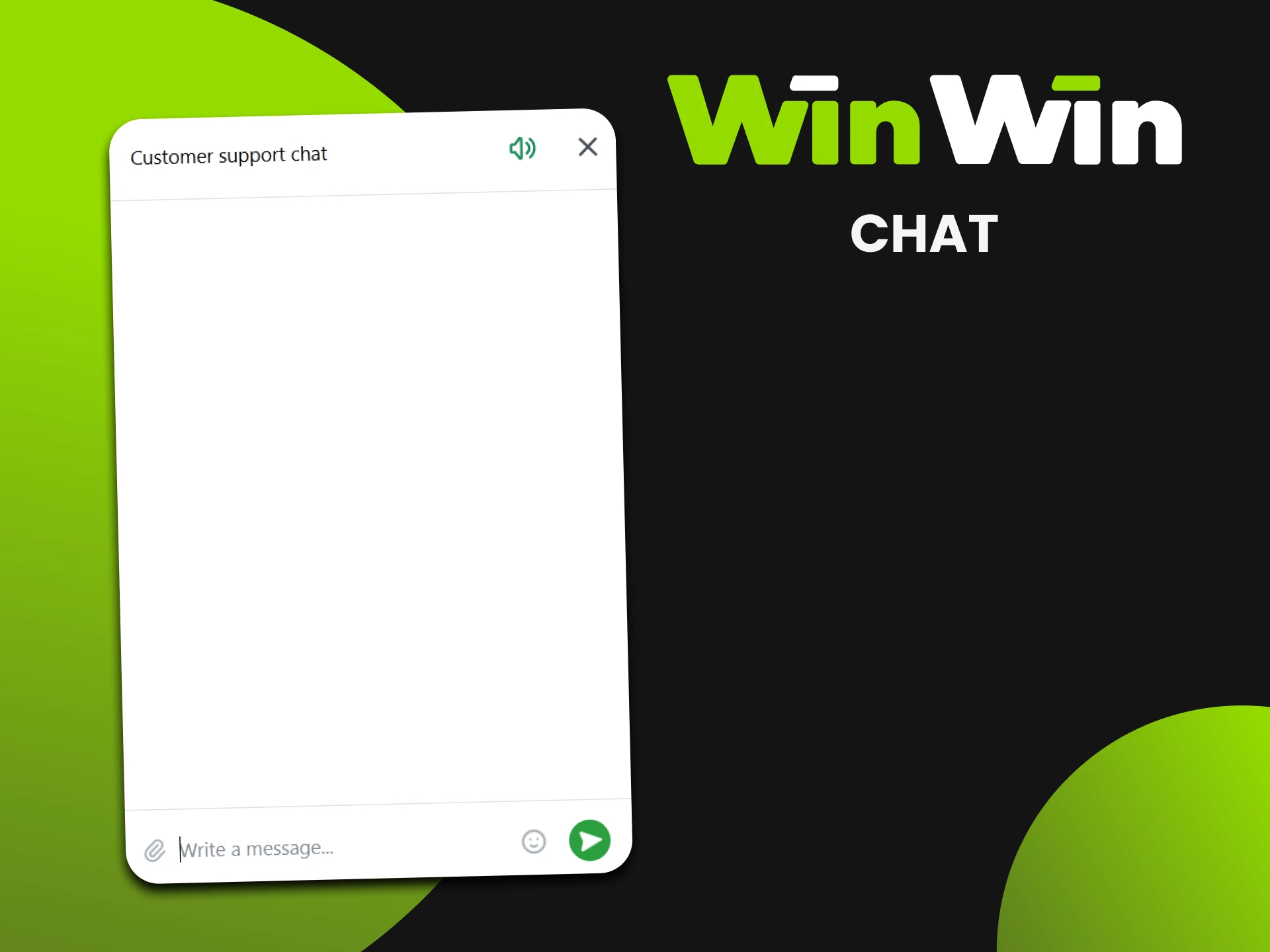 If you need expert advice urgently, use the online chat at WinWin.