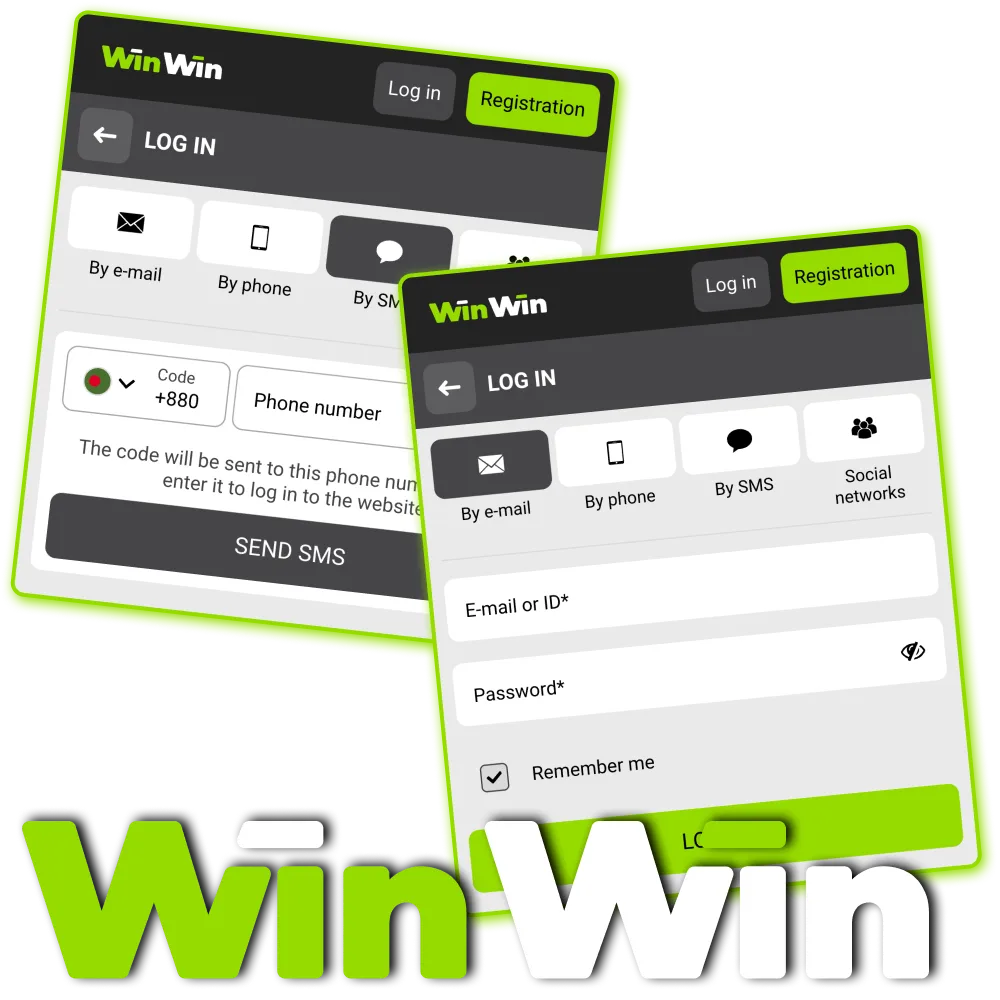 WinWin login is simple and fast for all users in Bangladesh.