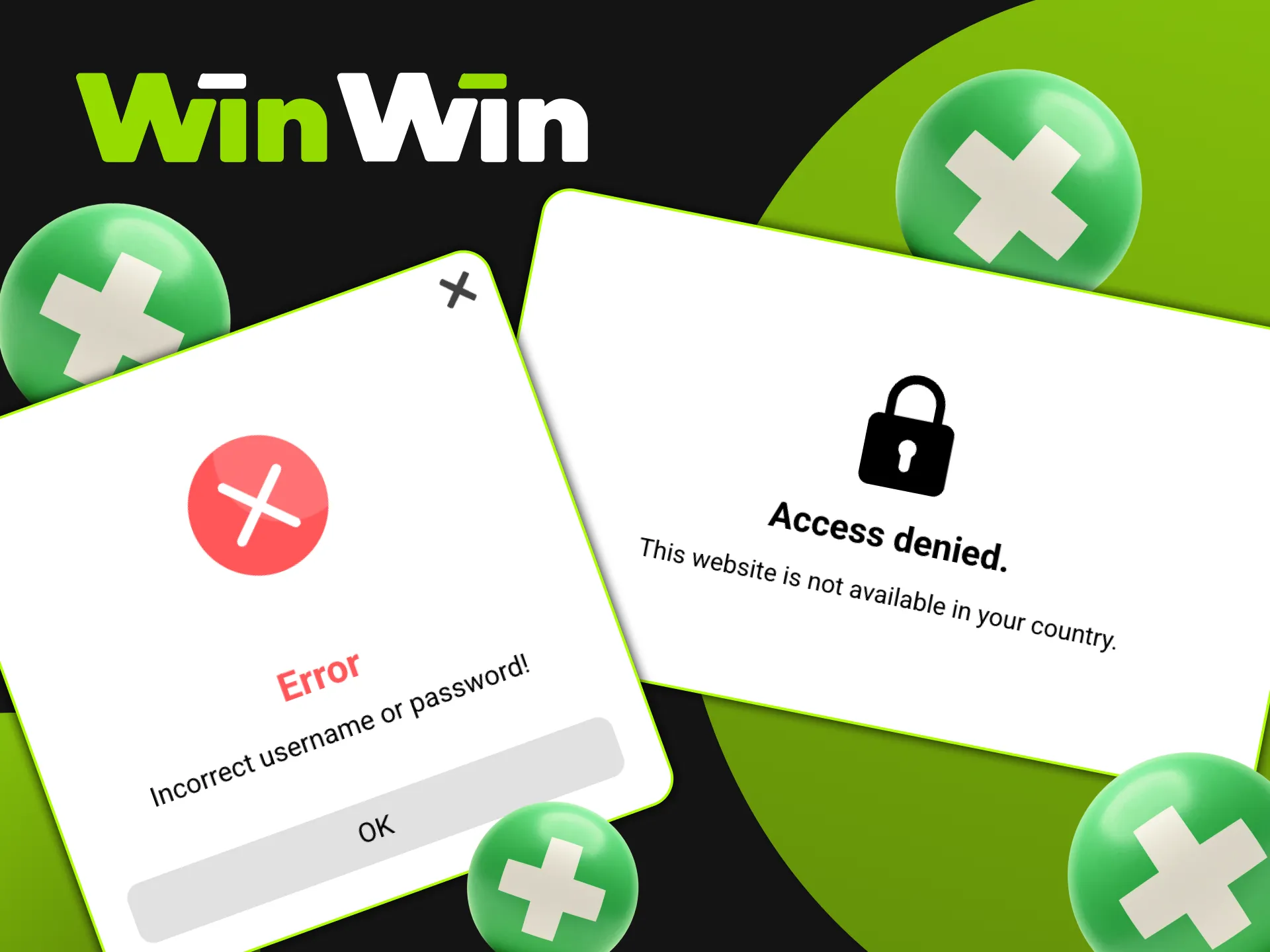 Solve login issues and get back to WinWin fun.